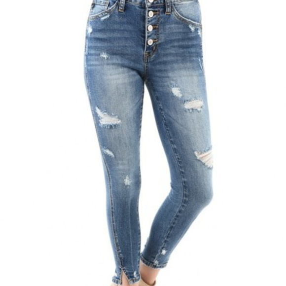 KanCan ♥️ Premium Destroyed Jeans🎉 Best in Jeans - Picture 6 of 8